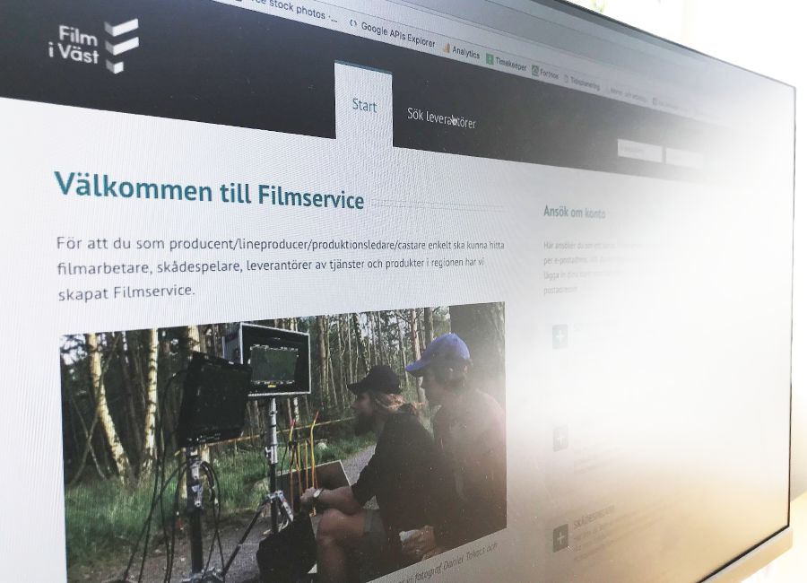 Filmservice för Film i Väst